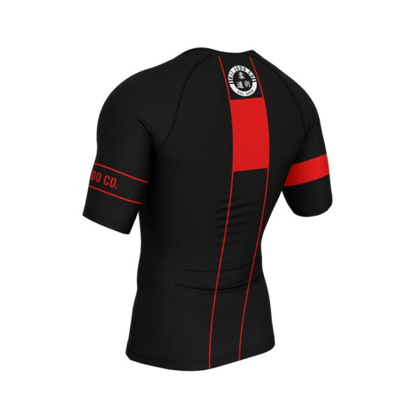 Black Belt Back Short Sleeves