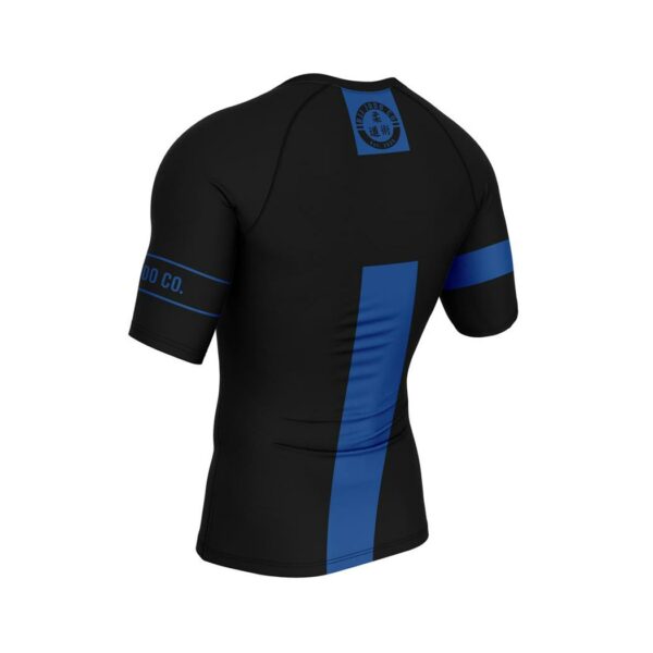 Blue Belt Back Short Sleeves