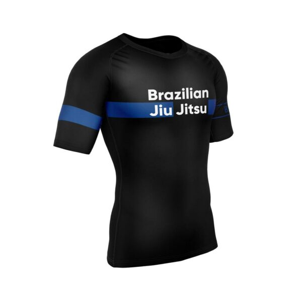 Blue Belt Front Short Sleeves