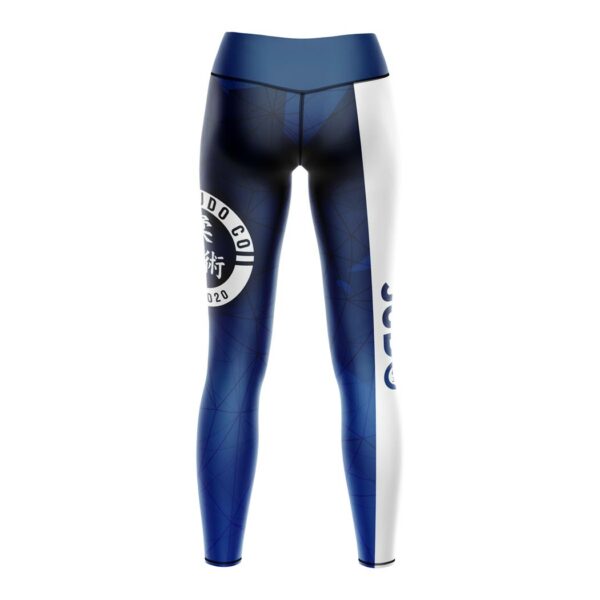 Blue Judo WomenLeggingsBack