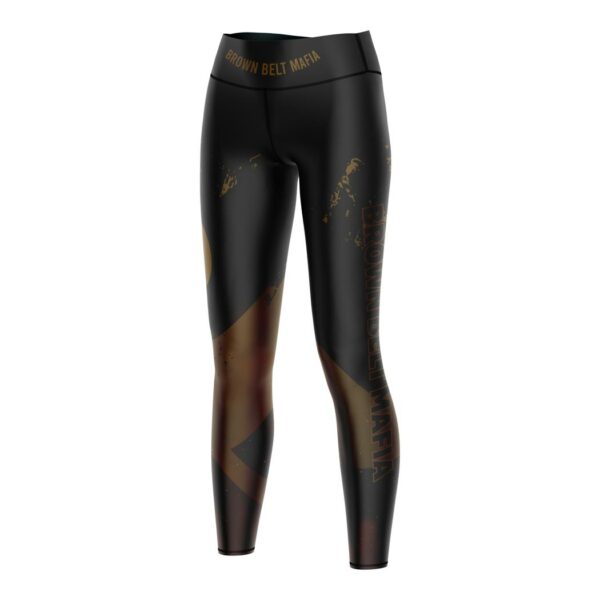 Brown Belt Mafia WomenLeggingsQtr
