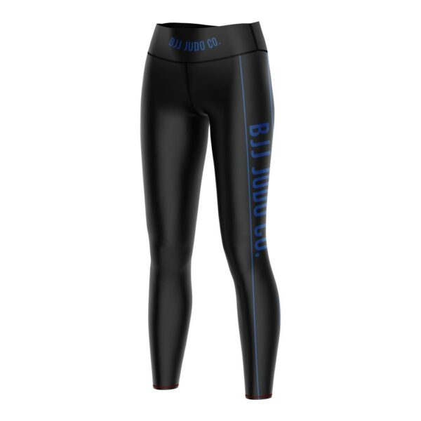 DarkBlueBeltWomenLeggingsQtr