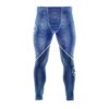 Honeycomb Blue MensSpatsFront