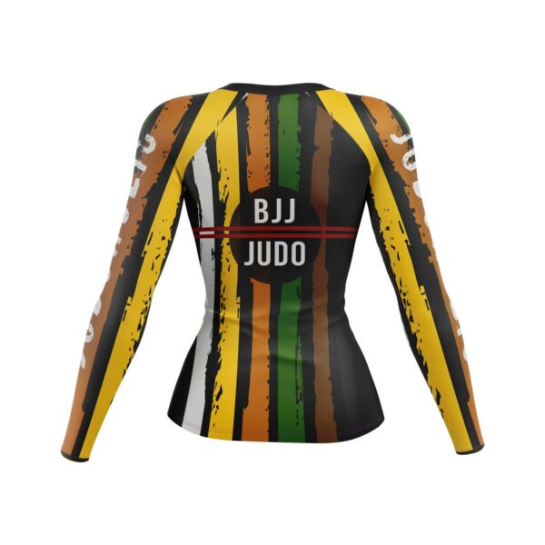 JudoholicFemaleRashguardBack