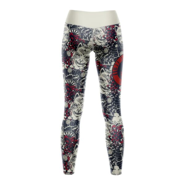 Kitsune WomenLeggingsBack