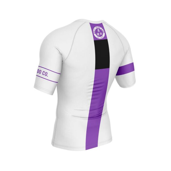 Light Purple Belt Back Short Sleeves