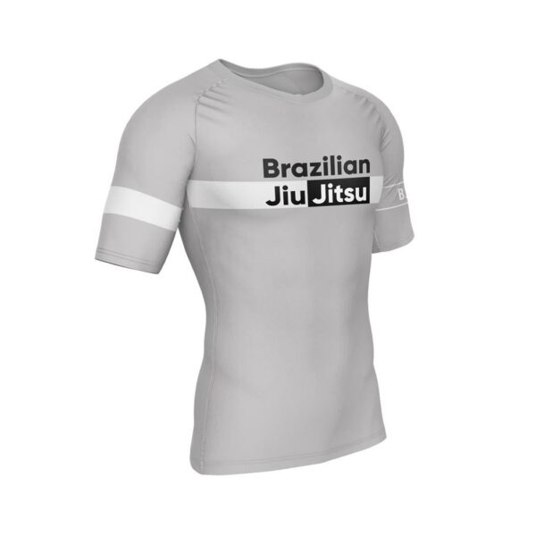Light White Belt Front Short Sleeves