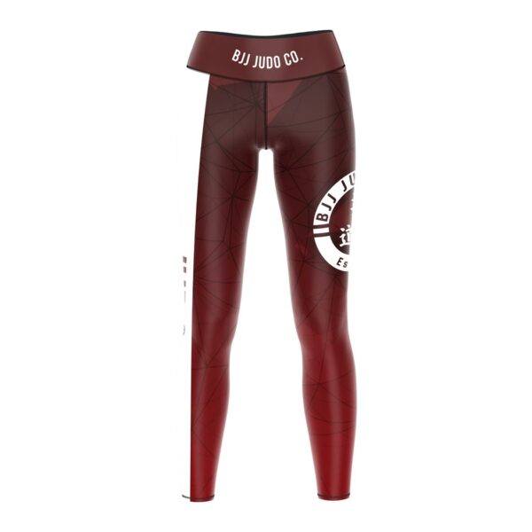 Red Judo WomenLeggingsFront