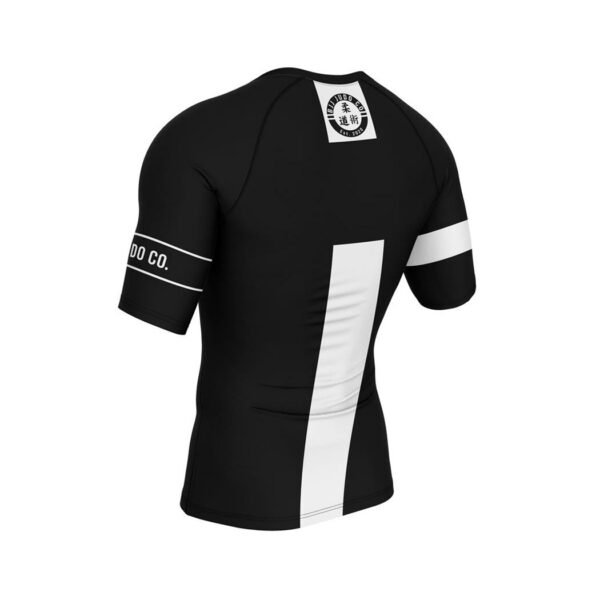 White Belt Back Short Sleeves