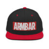 classic snapback black red front 6229575761164