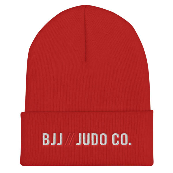 cuffed beanie red 5fffba37059c3