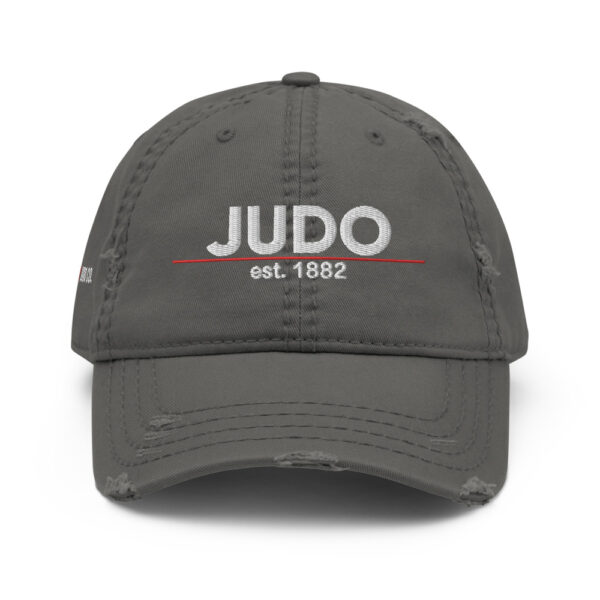 distressed dad hat charcoal grey front 623553b51dace