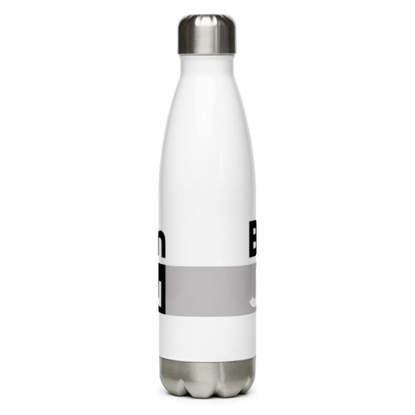 stainless steel water bottle white 17oz back 621bc3a9caa04