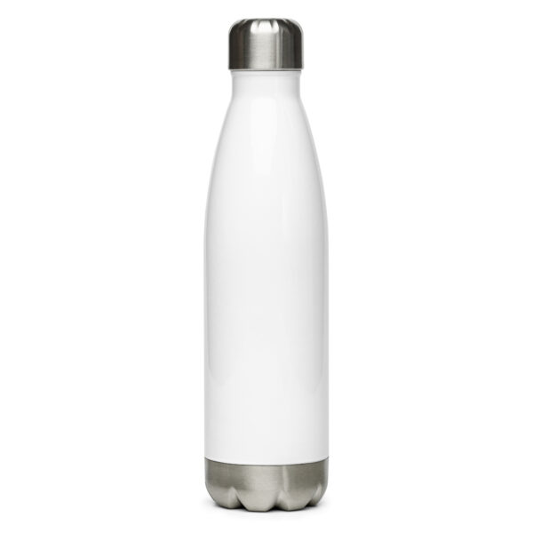 stainless steel water bottle white 17oz back 6299799553f78