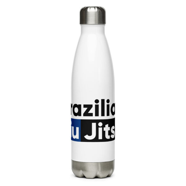 stainless steel water bottle white 17oz front 621bc37f9e508