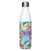 stainless steel water bottle white 17oz front 6225038a61070