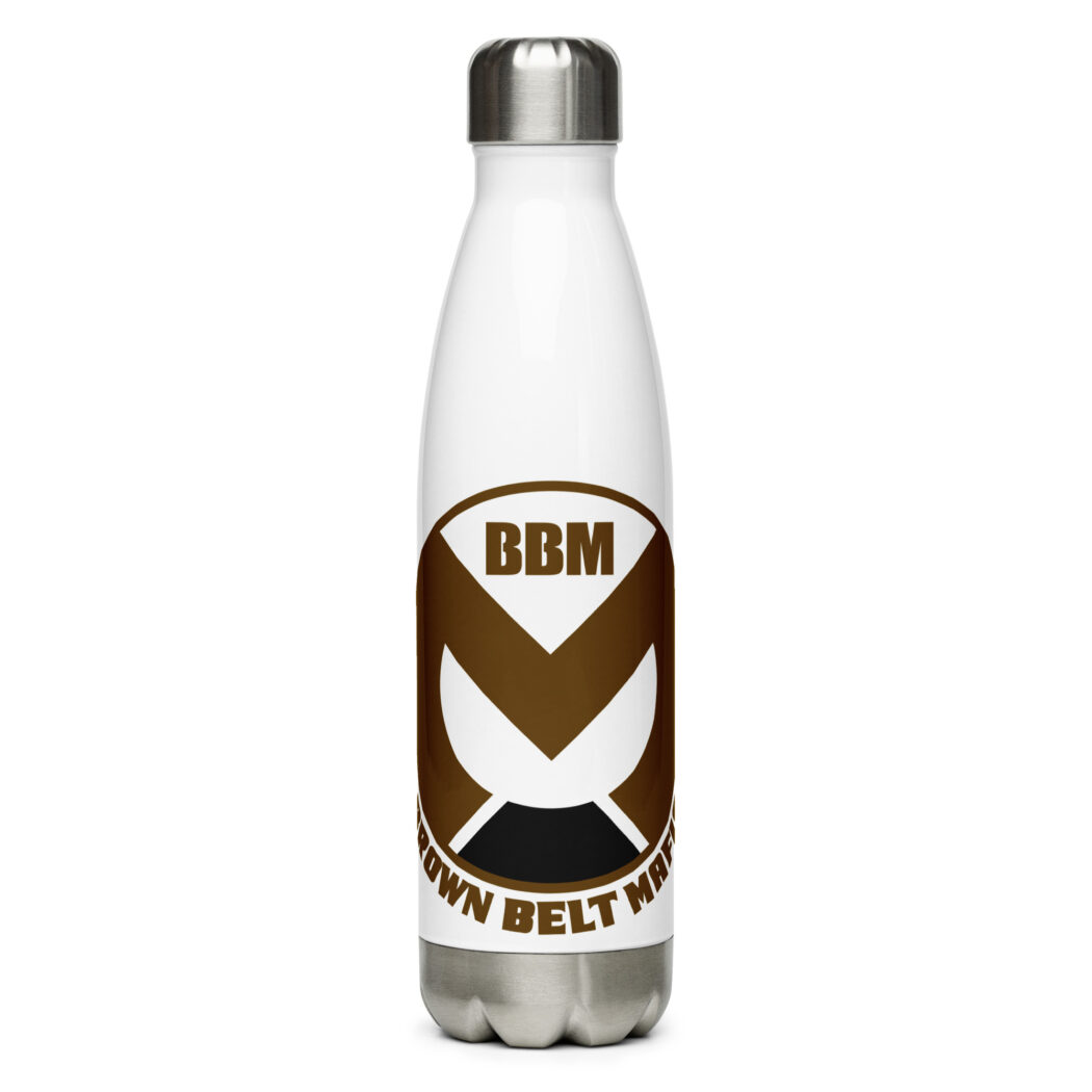 stainless steel water bottle white 17oz front 6299796b4eb95