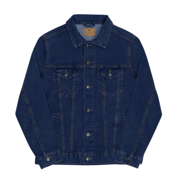 unisex denim jacket classic denim front 6225057f5a3a5