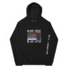 unisex eco raglan hoodie black front 61f7494099e45