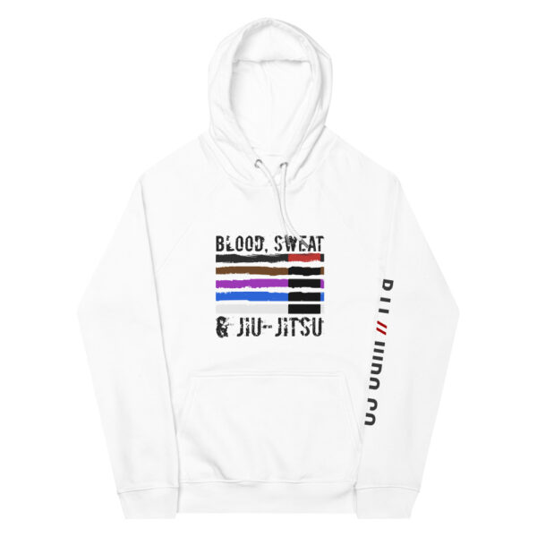 unisex eco raglan hoodie white front 61f7515b17d43