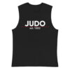 unisex muscle shirt black front 62350128071a2