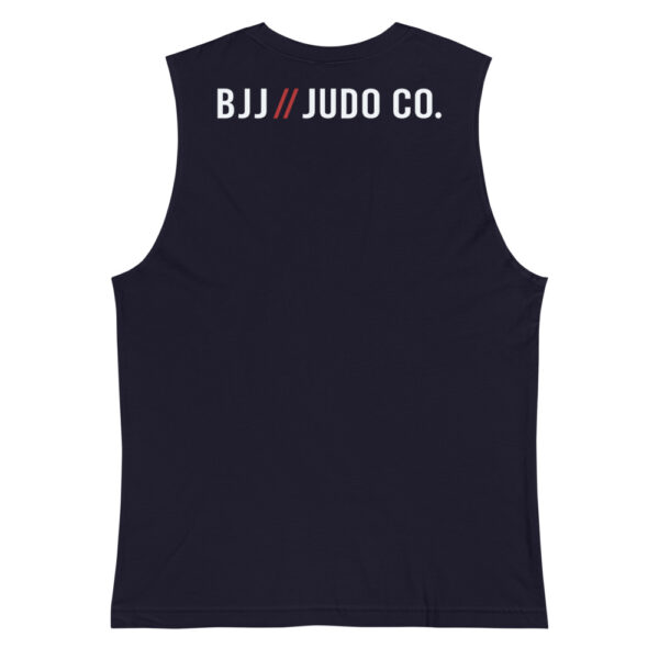 unisex muscle shirt navy back 6234ff05a59d2