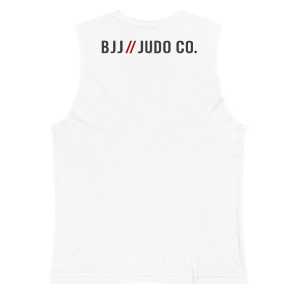 unisex muscle shirt white back 623503d52418c