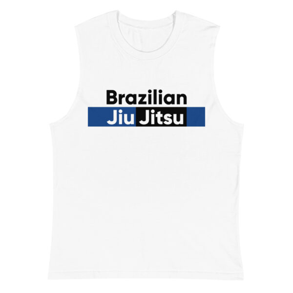 unisex muscle shirt white front 623504fd59f71