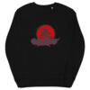 unisex organic sweatshirt black front 61f733f922cd2