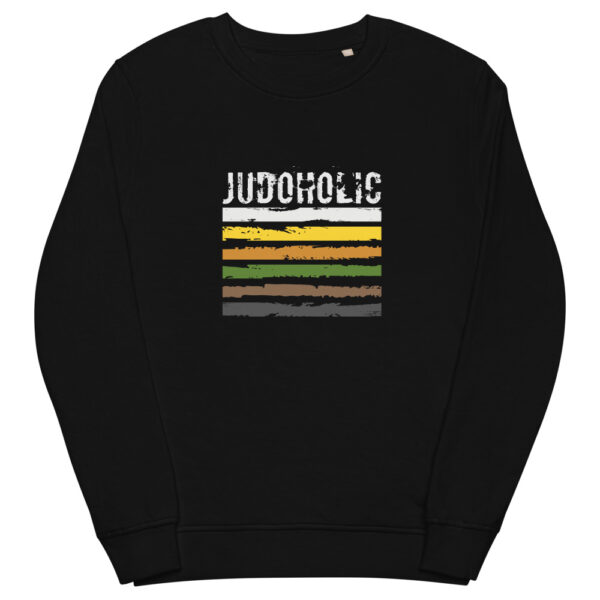 unisex organic sweatshirt black front 61f734a6e0e2d