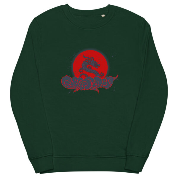 unisex organic sweatshirt bottle green front 61f733f922f67