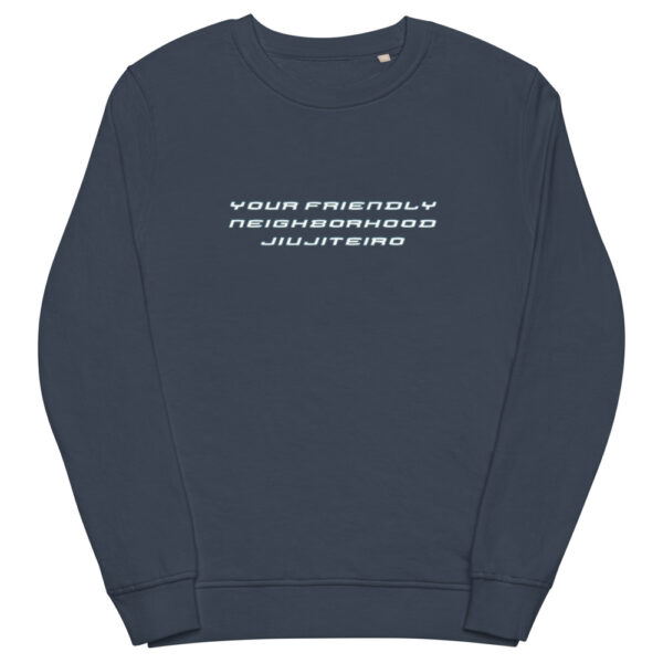 unisex organic sweatshirt french navy front 61f736323d1fa