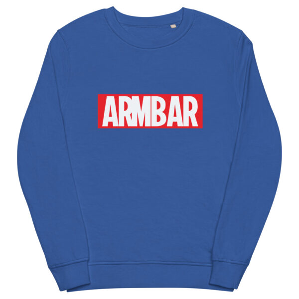 unisex organic sweatshirt royal blue front 61f732658f148
