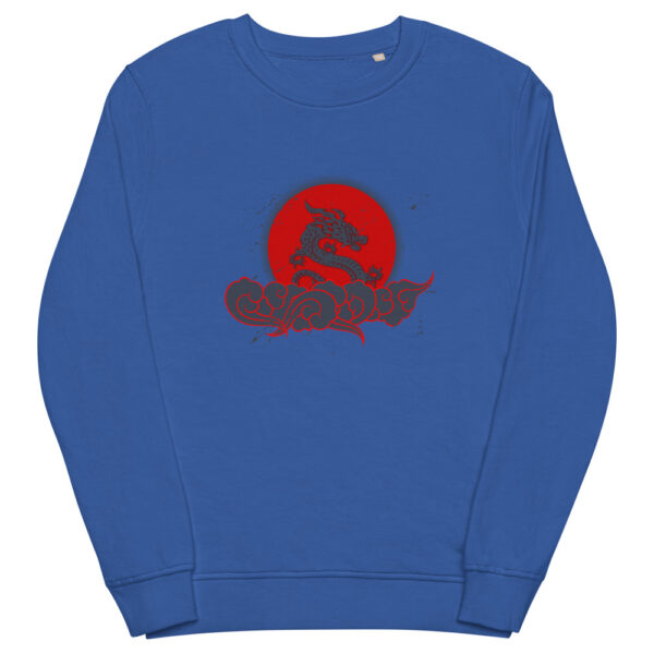 unisex organic sweatshirt royal blue front 61f733f923b32