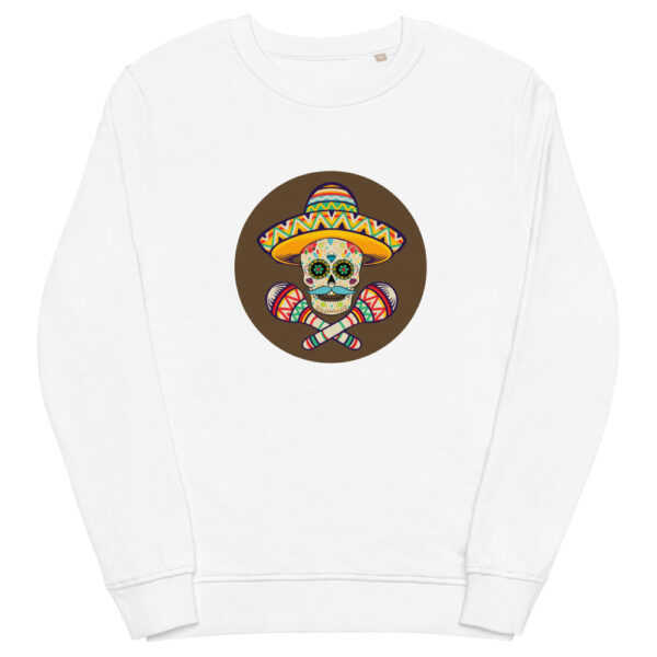 unisex organic sweatshirt white front 61f739bbd9af6