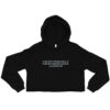 womens cropped hoodie black 5fda967c9a654