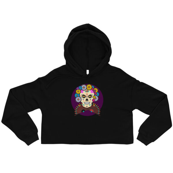 womens cropped hoodie black 5fdb076a6a232