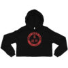 womens cropped hoodie black front 62376c5604c1b