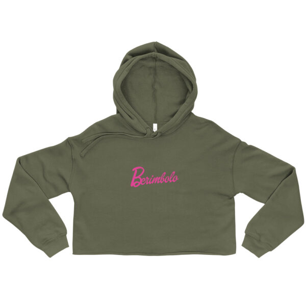 womens cropped hoodie military green 5fda975d9e197