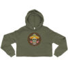womens cropped hoodie military green 5fdb071f8d068