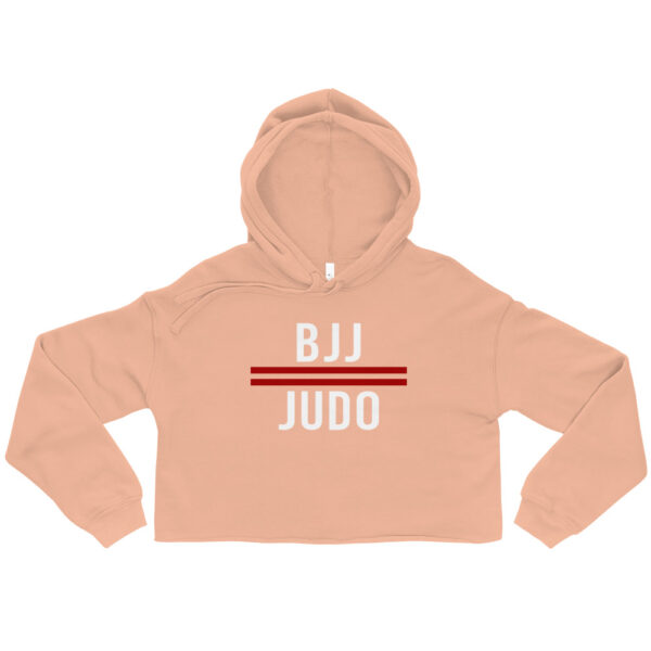 womens cropped hoodie peach 5fda97aba10d1