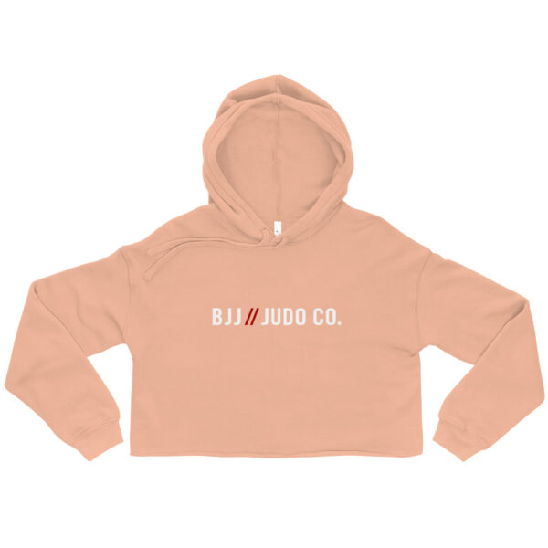 womens cropped hoodie peach 5fda97d68085f